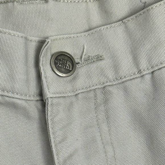 The North Face Womens Size 10 Tan Utility 100% Cotton Pants - Picture 3 of 11